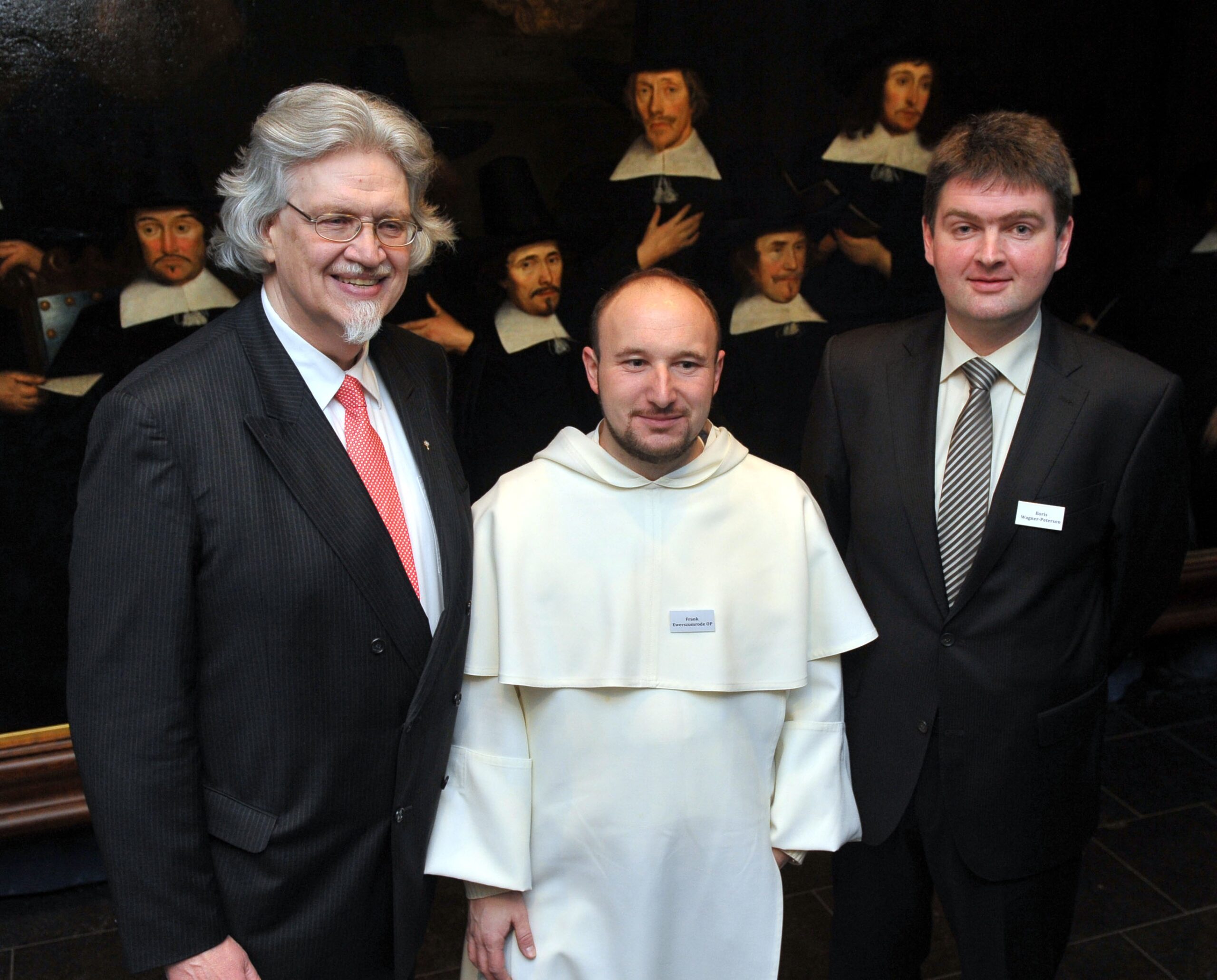 Frater Dr. Frank Ewerszumrode OP und Pfarrer Dr. des. Boris Wagner